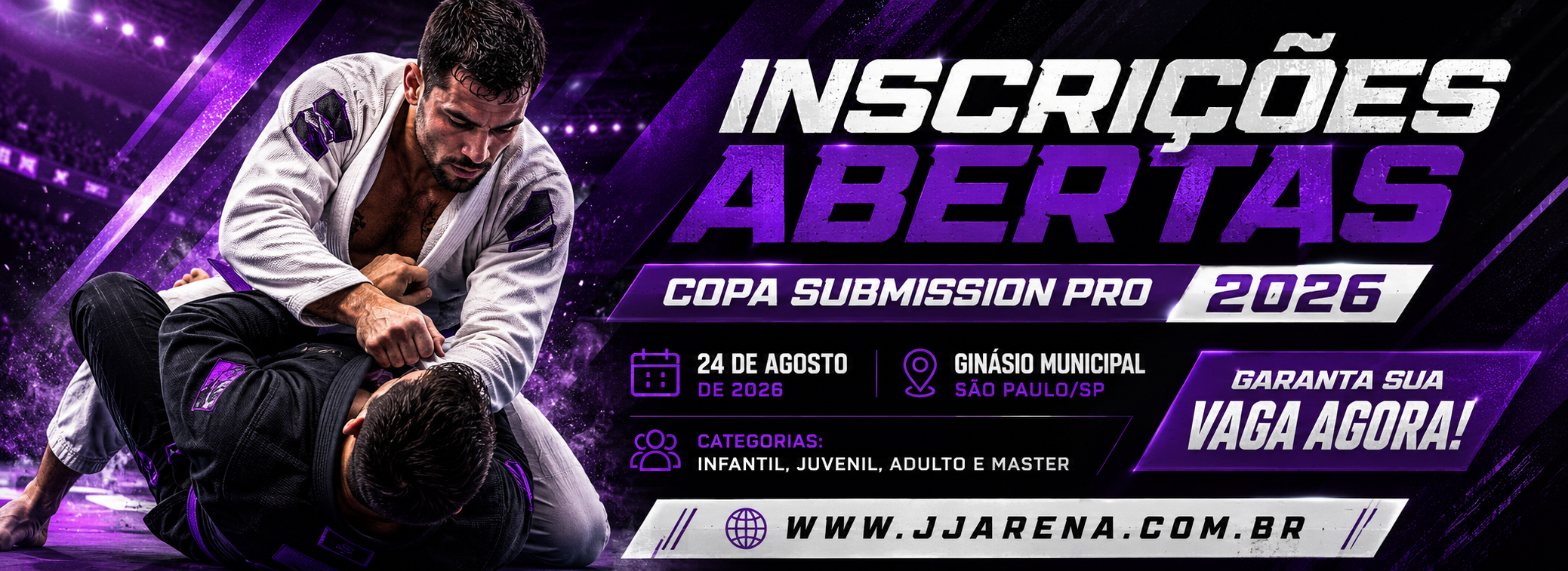 Banner promocional Combate JJ
